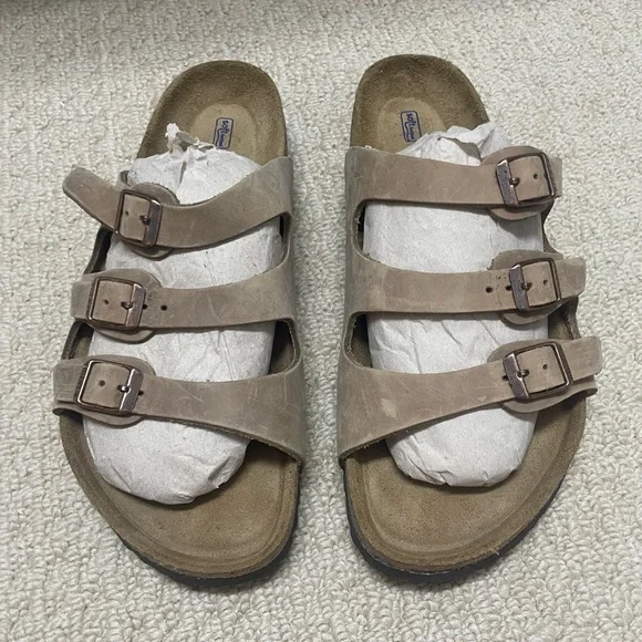 NWOT Birkenstock Florida Tabacco Brown Size 41- W10/M8 - Picture 3 of 10